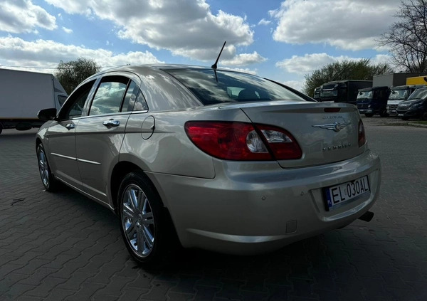 Chrysler Sebring cena 11300 przebieg: 140695, rok produkcji 2007 z Łódź małe 137